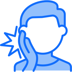 Tooth pain icon - Emergency dentist Harpenden